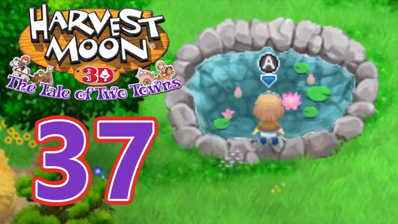 Harvest Moon Tale of Two Towns 3DS Episode 37 Something Fishy YouTube