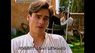 Robert Sean Leonard: Behind-the-Scenes as "Claudio" Compilation (Much Ado About Nothing, 1993)