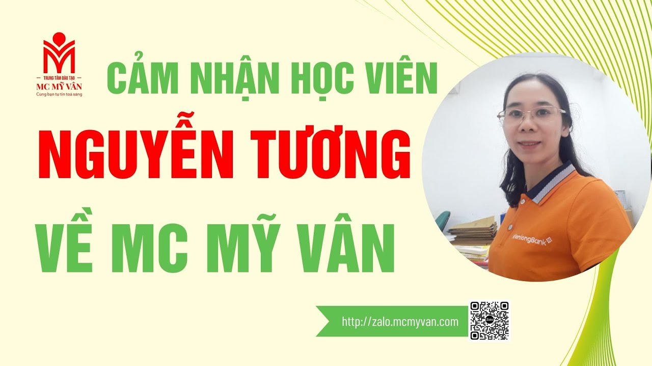 MC Mỹ Vân giúp Nguyễn Tương tự tin thuyết trình trước đám đông như thế nào?