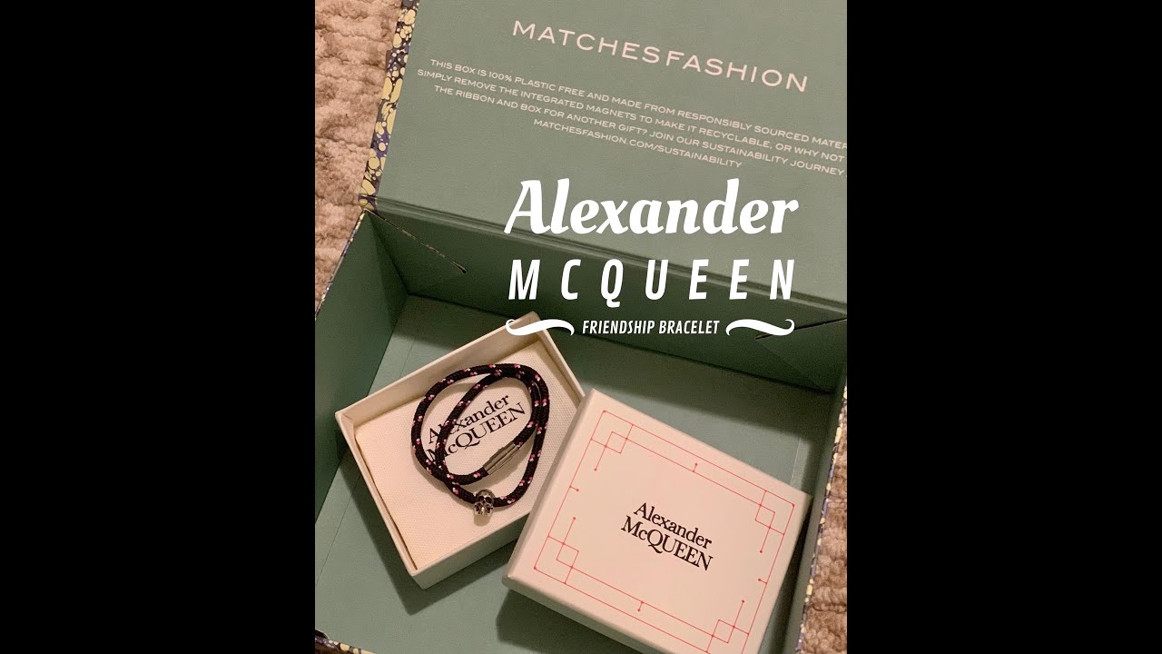【関税&送料込】Alexander Mcqueen Friendship Bracelet With S hq720.jpg?sqp=-