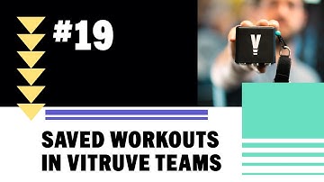How to see saved workouts in Vitruve Teams | #19 Tutorial