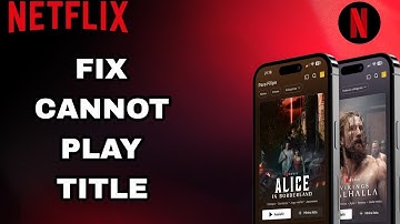How To Fix And Solve Netflix Cannot Play Title | Final Solution