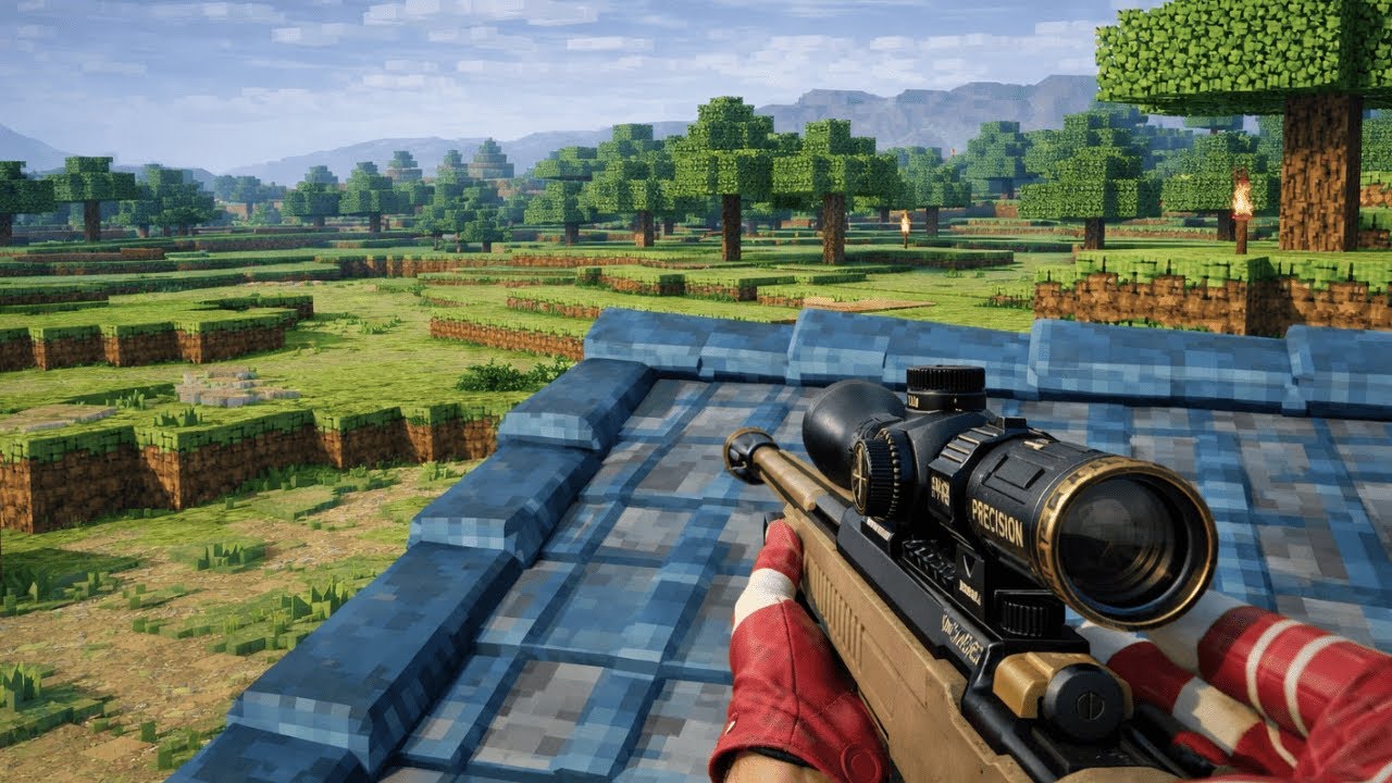 Minecraft🌙  (PUBG PC 1000 HOURS OF SNIPING)