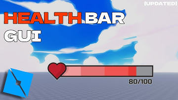How to Make a Health Bar GUI in Roblox | Easy Step-by-Step Tutorial!