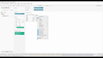 Tableau Tutorial - Number formatting  tips