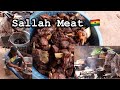 How to COOK / FRY the BEST SALLAH MEAT || Most popular fried beef || Sunyani Ghana West Africa