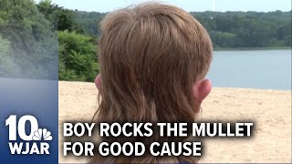 Massachusetts boy enters mullet competition