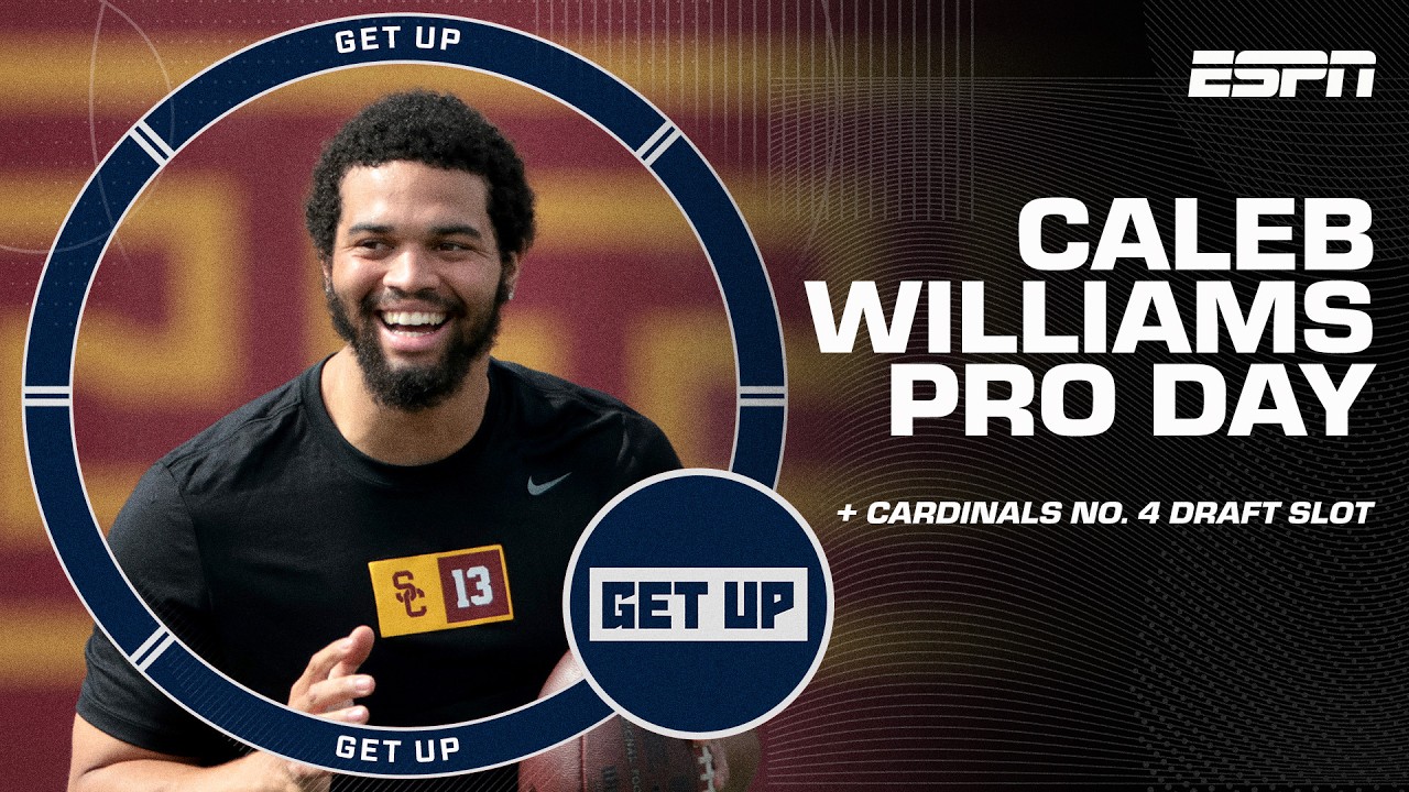 The Cardinals are in the 'BEST POSITION' in the draft + Caleb Williams at USC's Pro D