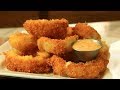 Mozzarella Stuffed Onion Rings