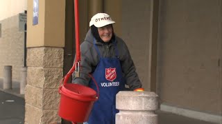81-year-old rings the bell for Salvation Army, earns honors