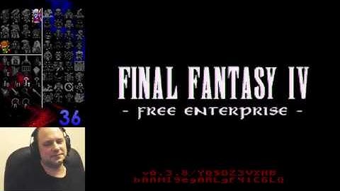 Final Fantasy IV Free Enterprise Randomizer (H2TZZ Flags) - 1:27:19