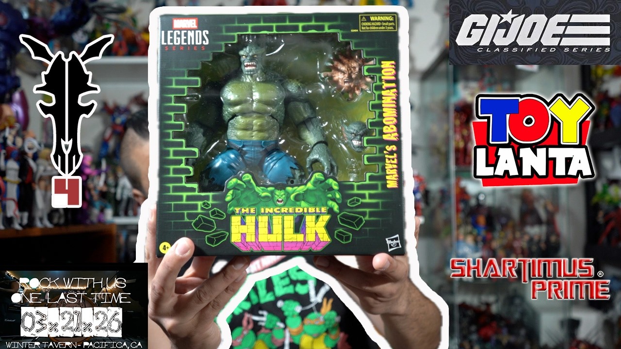 Распаковка фигурок Big Bad Marvel Legends. Трибьют-шоу от ToyLanta и IceKat Meng.