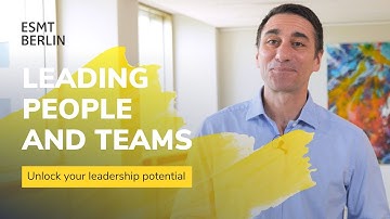 Leading People and Teams Program | ESMT Berlin