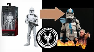 Star Wars The Black Series Captain Howzer Custom Figure