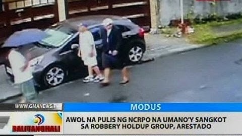 AWOL na pulis ng NCRPO na umano'y sangkot sa robbery holdup group, arestado