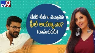 Ram Charan in 'A Date With Anasuya' - TV9