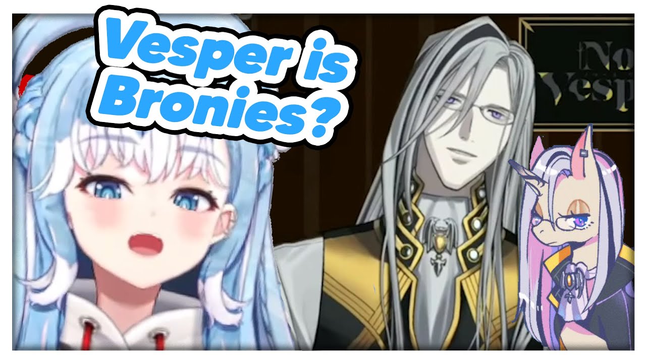Kobo suspecting Vesper is Bronies