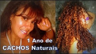 De Volta Aos CACHOS - 1 Ano de Cabelo Natural/por Debby Serra