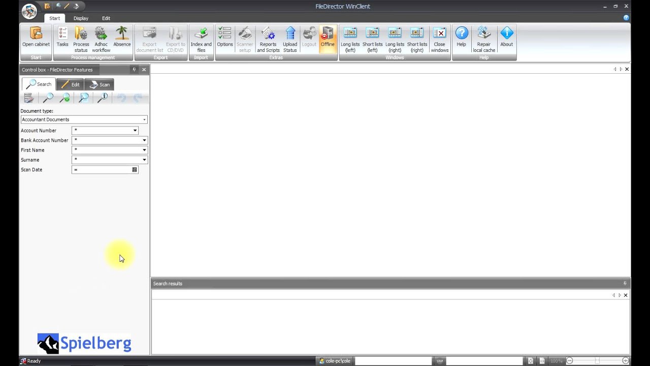 Switching between Online Offline mode in FileDirector - YouTube