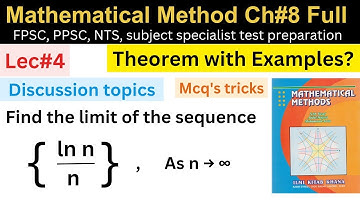 Example#4 & theorem  #mathematics #lectures #ppsc #fpsc #nts #maths #mathstricks #phd #csirnet #PhD