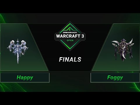 WC3 - Happy vs. Foggy - Finals - DreamHack WarCraft 3 Open: Fall 2021 - Europe