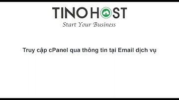 TinoHost - Truy cập cPanel với tài khoản tại https://my.tino.org