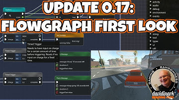 Update 0.17 - FlowGraph First Look Checkpoint Scenario BeamNG Drive