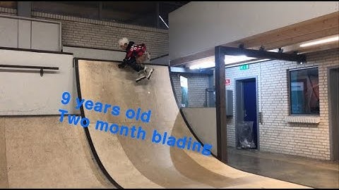 9 y o  Tomas 2 months aggressive skating progress