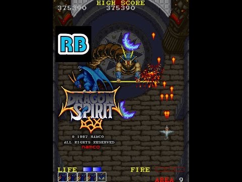1987 [60fps] Dragon Spirit ALL - YouTube