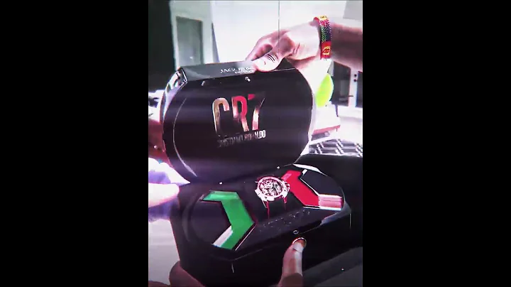 iShowSpeed Gets Ronaldos 100K Watch🤯 #short