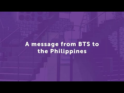 A message from BTS to the Philippines