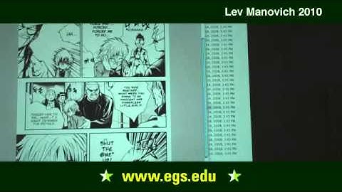 Lev Manovich. Technology, Digital Media, and Visual Culture. 2010. 1/2
