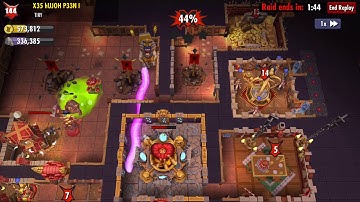 2018-02-03 Dungeon Keeper Mobile Double Side Attack by Sir Cophagus 1080p HD