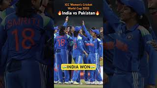 India vs Pakistan ICC Women’s Cricket World Cup 2025🔥India Won🔥Cricket Live IND vs PAK #indvspak