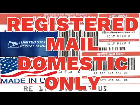 Video: How To Send A Registered Letter By Mail