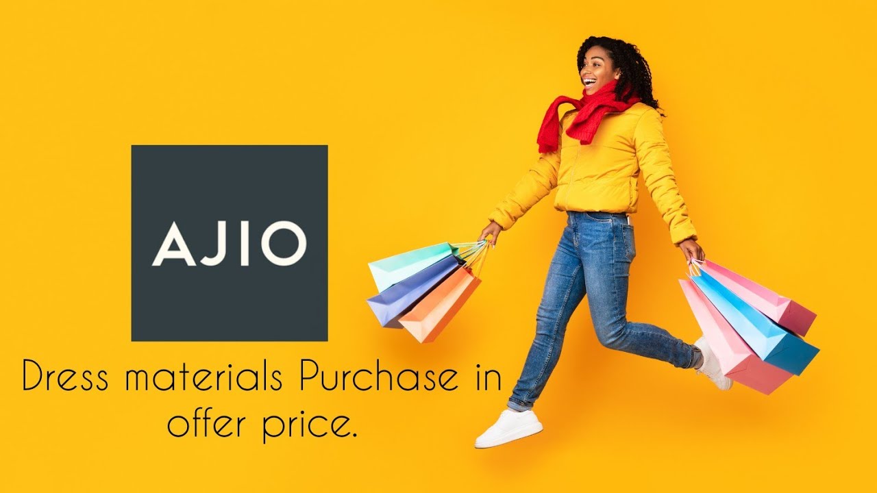 Ajio Dress materials review.....