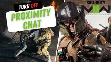 How To Turn Off Proximity Chat In Warzone 2 (NO MORE SOUND)