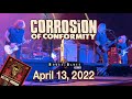 Capture de la vidéo Corrosion Of Conformity Live @ House Of Blues Anaheim Ca 04-13-2022