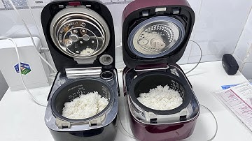 So Sánh Công Nghệ & Chất Lượng Cơm Của Nồi Panasonic và Toshiba Chuông  | Bếp Nhật