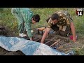 Жизнь в тайге. Печем хлеб. Обычные будни семьи на горной реке Полярного Урала. Природа России. 14с