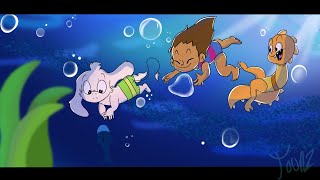 Big Blue World-Undertale Speedpaint
