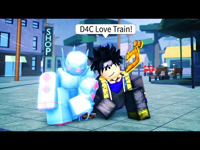 Obtaining D4C: Love Train In Different Roblox Jojo Games 