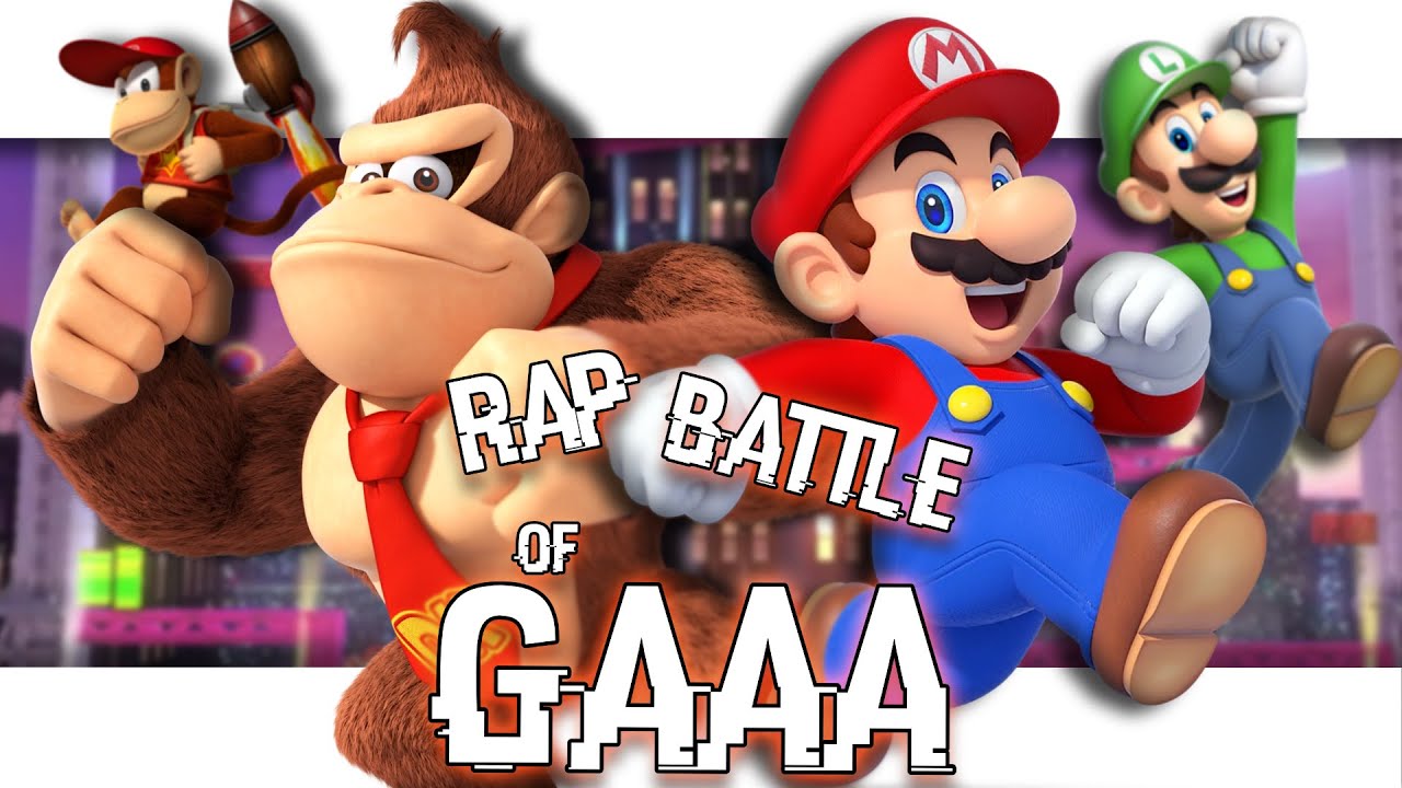 Super Mario Bros. VS Donkey Kong Country [Rap Battle of GAAA #7]