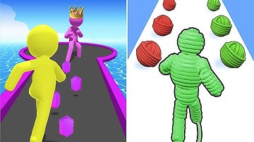 Giant Rush VS Rope Man -All Level Game play Android,IOS -NEW APK UPDATE