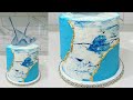 Cake decorating tutorials | FAULT LINE CAKE | Sugarella Sweets