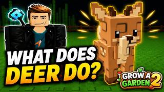 What Does Deer Do In Grow A Garden 2 | Roblox