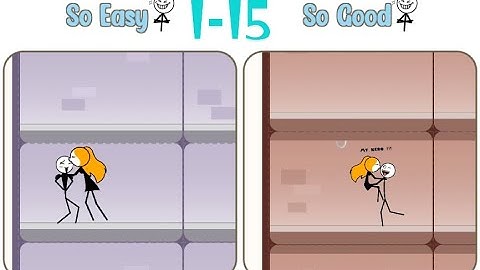 Rescue Me (WEEGOON) - All Levels 1-15 - Gameplay Walkthrough - Funny Stickman Brain Puzzle Game