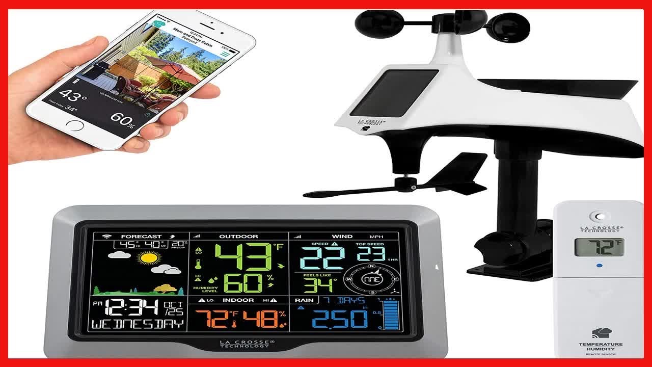 La Crosse Technology V40APROINT WiFi Professional Weather Center