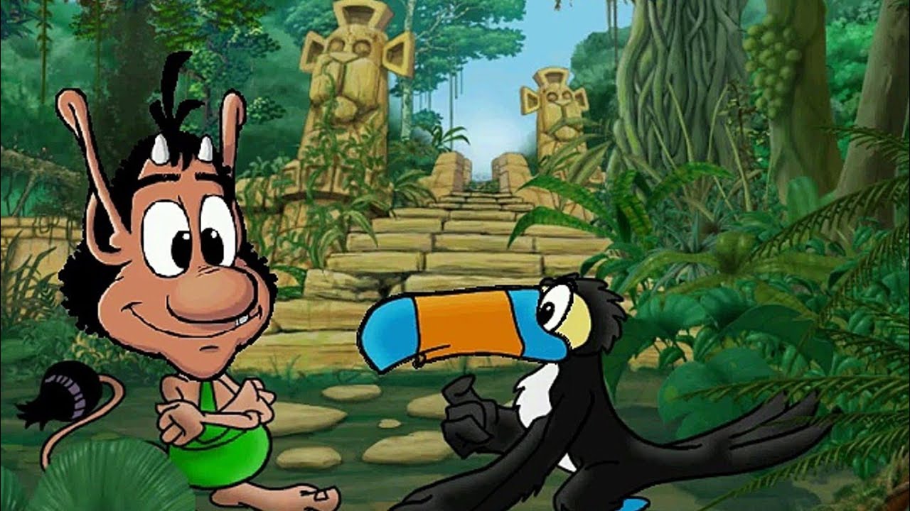 🌴,,Hugo Tropikalna Wyspa''🥥 - Kompilacja Cutscenek- Gorączka Czarnych Diamentów 💎 [HD] [PL]