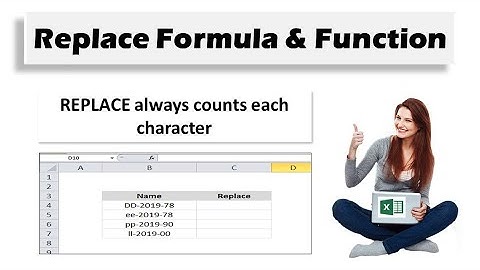 Chapter 60 | Replace Formula & Function | Advance Excel | Rohit Narang